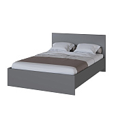 Кровать Плейона 1.4 (Графит серый)