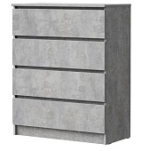 Комод Лето-4 0.8 (Цемент светлый)