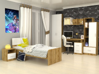 Детская Лего Белая 1