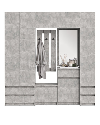 Вешалка Чикаго СТРИТ 60 (Бетон)