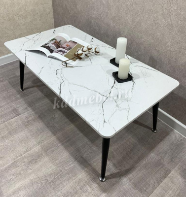 Стол журнальный BM-CT08 (Белый мрамор)