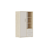 Стеллаж книжный малый Бланка (Дуб сонома/Кашемир)