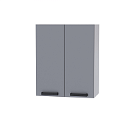 Шкаф верхний 6В кухня Нагано (Белый/Кашемир)