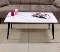 Стол журнальный BM-CT08 (Белый мрамор)-1