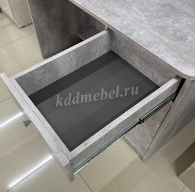 Стол компьютерный Котофей (Цемент светлый)