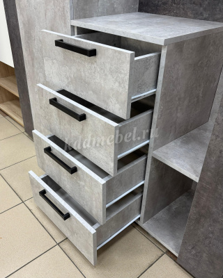 Прихожая Лофт (Цемент светлый/Цемент темный)