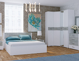 Бьянка Хандис (Белый/Бетон светлый)