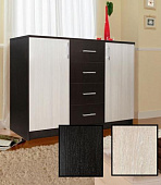 Комод КМ-02 Р (Венге/Дуб атланта)