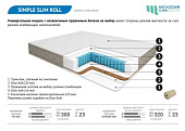 Матрас Симпл-слим ролл STRONG-600 900*1900 (Мелодия сна)
