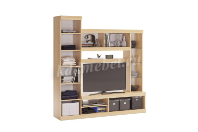 Мини-гостиная Макси (Дуб сонома/Белое дерево)