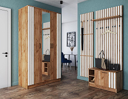 Кано (Дуб крафт табачный/Дуб крафт белый)