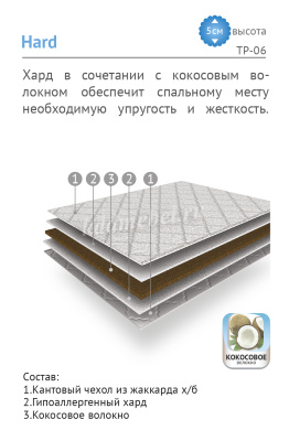Наматрасник Topper Хард 1400*2000