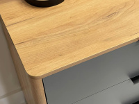 Комод Адам элемент 4 дуб крафт графит