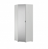 Шкаф угловой Теана зеркало (Ясень анкор светлый/Мрамор дарк)